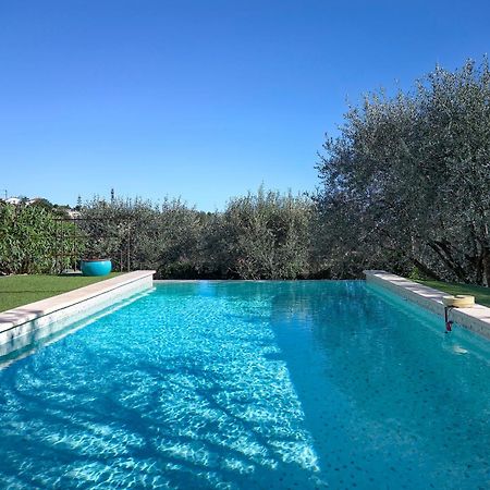 Vila Bastide D'Architecte En Pierre Cagnes-sur-Mer Exteriér fotografie
