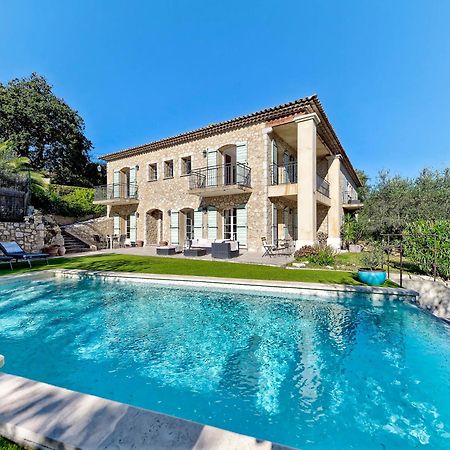 Vila Bastide D'Architecte En Pierre Cagnes-sur-Mer Exteriér fotografie